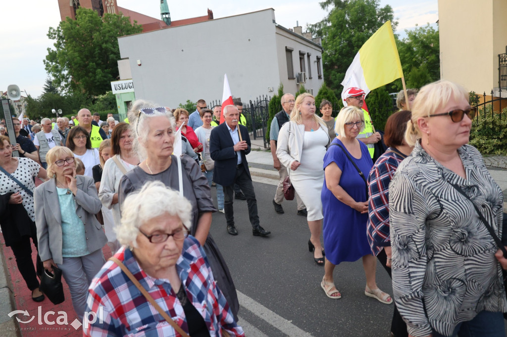 Legniczanie uczcili Jana Pawła II marszem pamięci