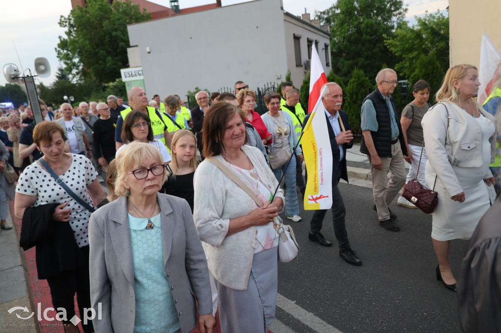 Legniczanie uczcili Jana Pawła II marszem pamięci