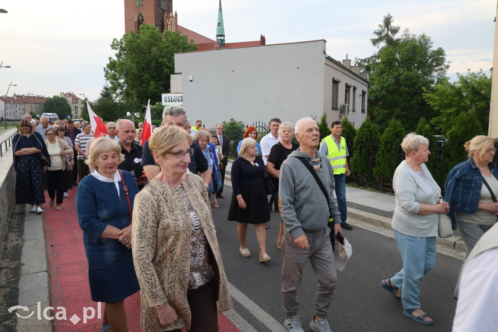 Legniczanie uczcili Jana Pawła II marszem pamięci
