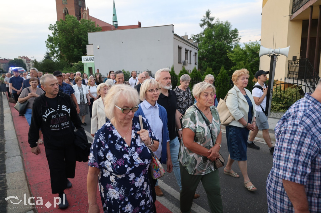 Legniczanie uczcili Jana Pawła II marszem pamięci