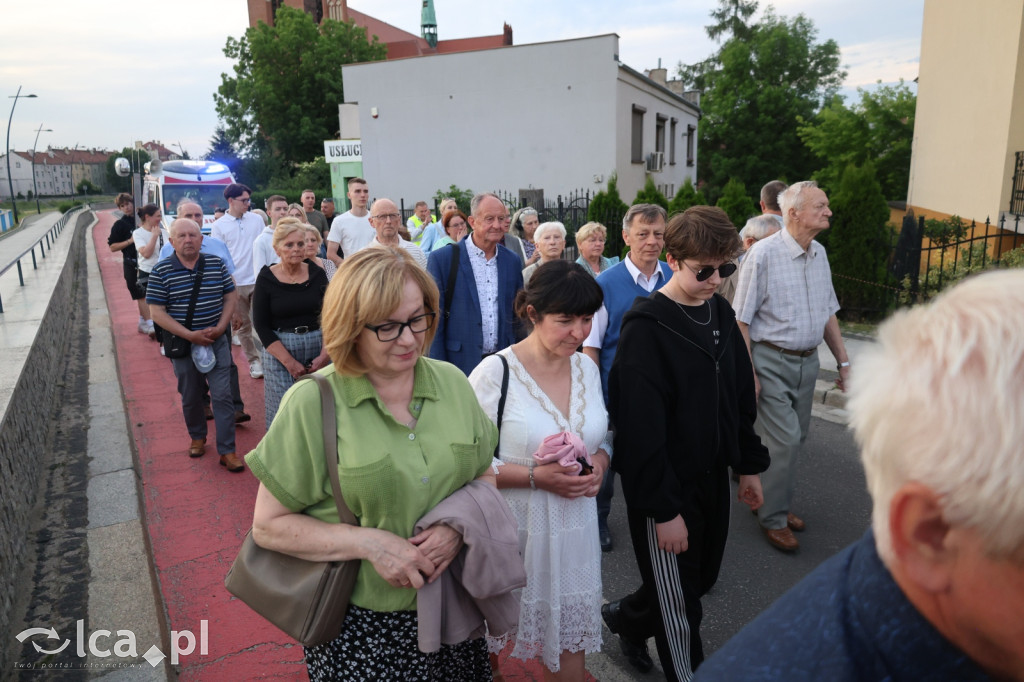 Legniczanie uczcili Jana Pawła II marszem pamięci