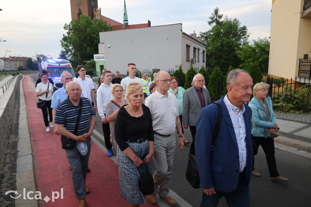 Legniczanie uczcili Jana Pawła II marszem pamięci