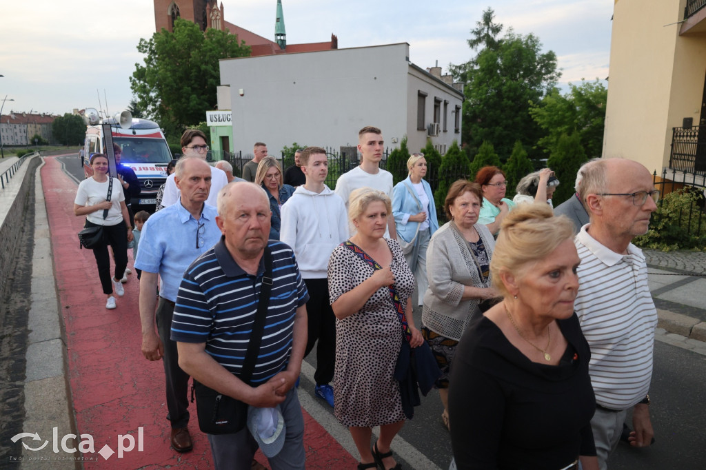 Legniczanie uczcili Jana Pawła II marszem pamięci