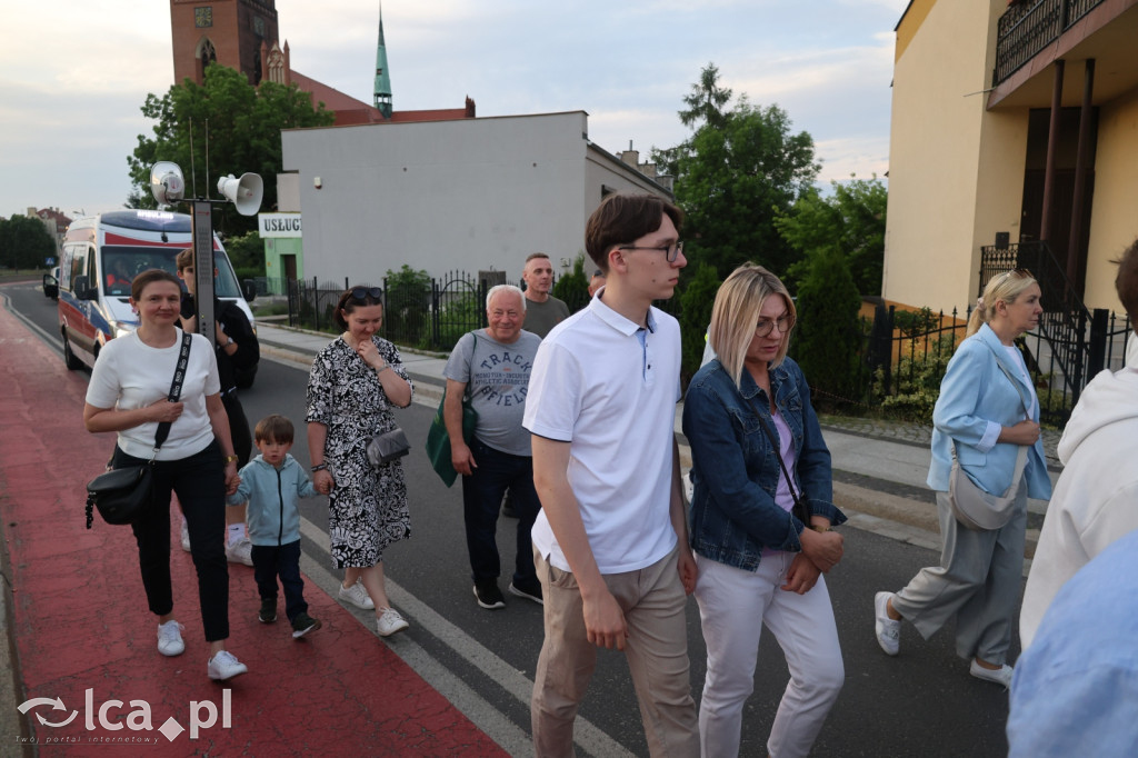 Legniczanie uczcili Jana Pawła II marszem pamięci