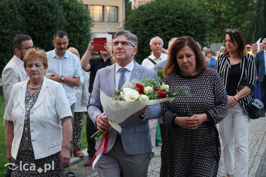 Legniczanie uczcili Jana Pawła II marszem pamięci