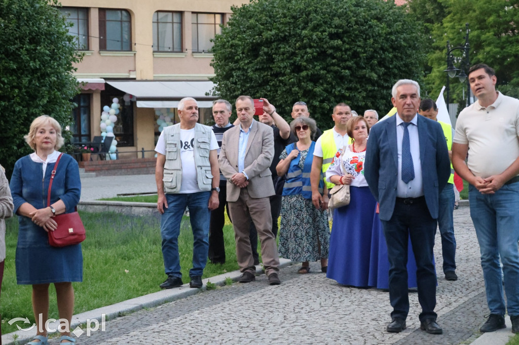 Legniczanie uczcili Jana Pawła II marszem pamięci