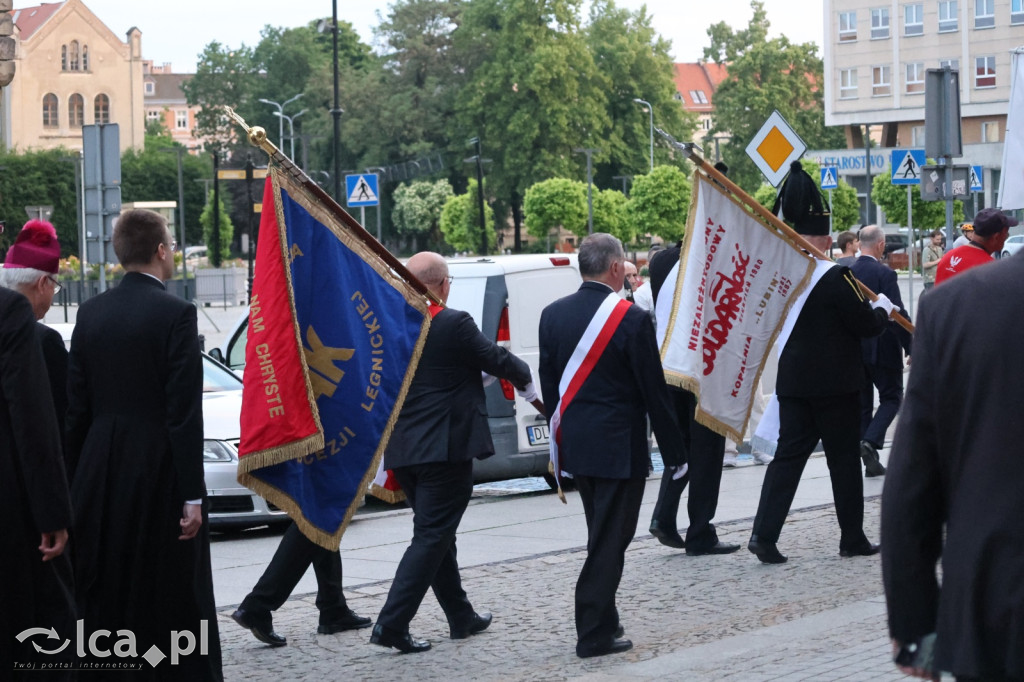 Legniczanie uczcili Jana Pawła II marszem pamięci
