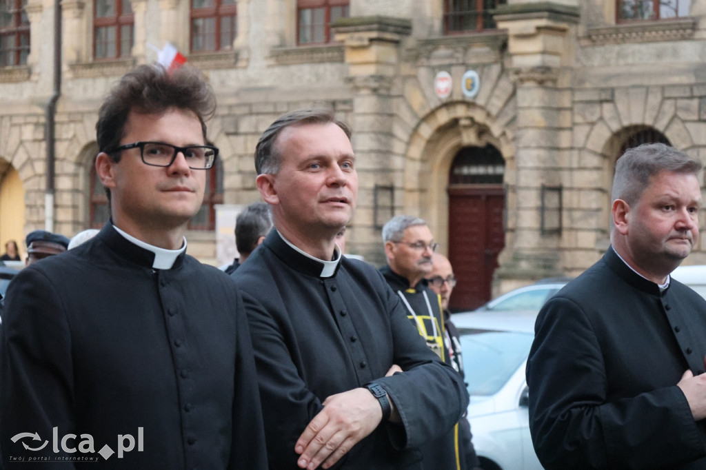 Legniczanie uczcili Jana Pawła II marszem pamięci