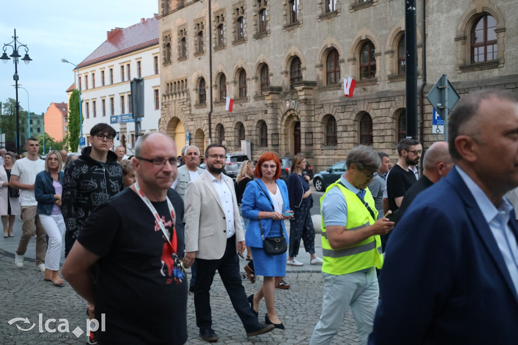Legniczanie uczcili Jana Pawła II marszem pamięci