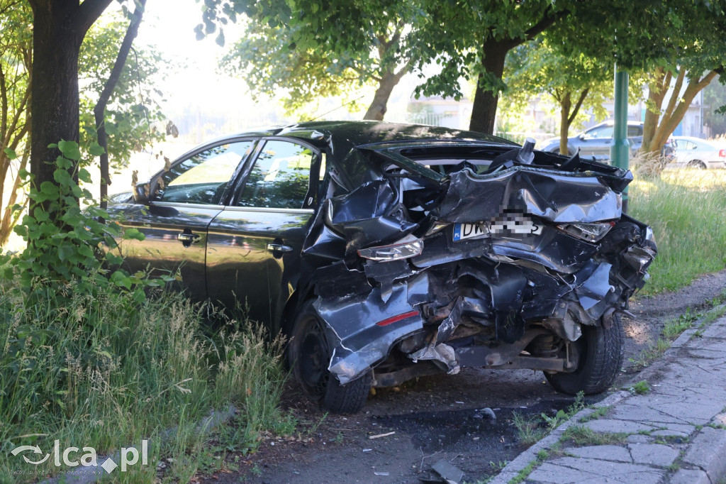 Groźny wypadek na Iwaszkiewicza