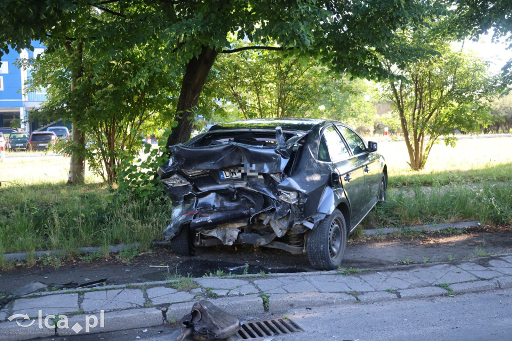Groźny wypadek na Iwaszkiewicza