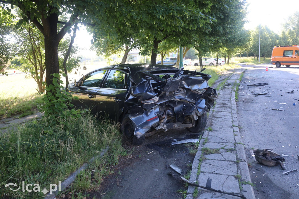 Groźny wypadek na Iwaszkiewicza
