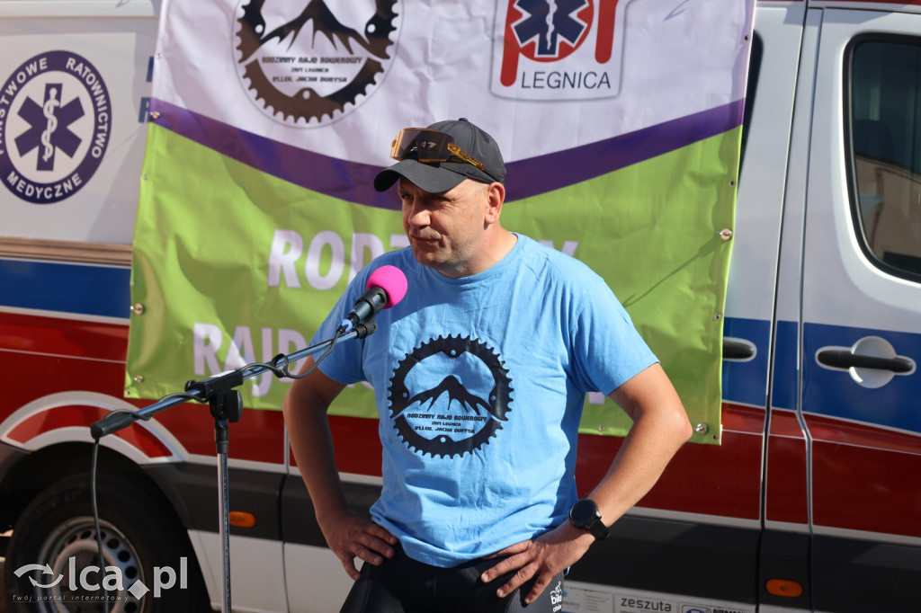 Wielki rajd rowerowy wyruszył z Legnicy