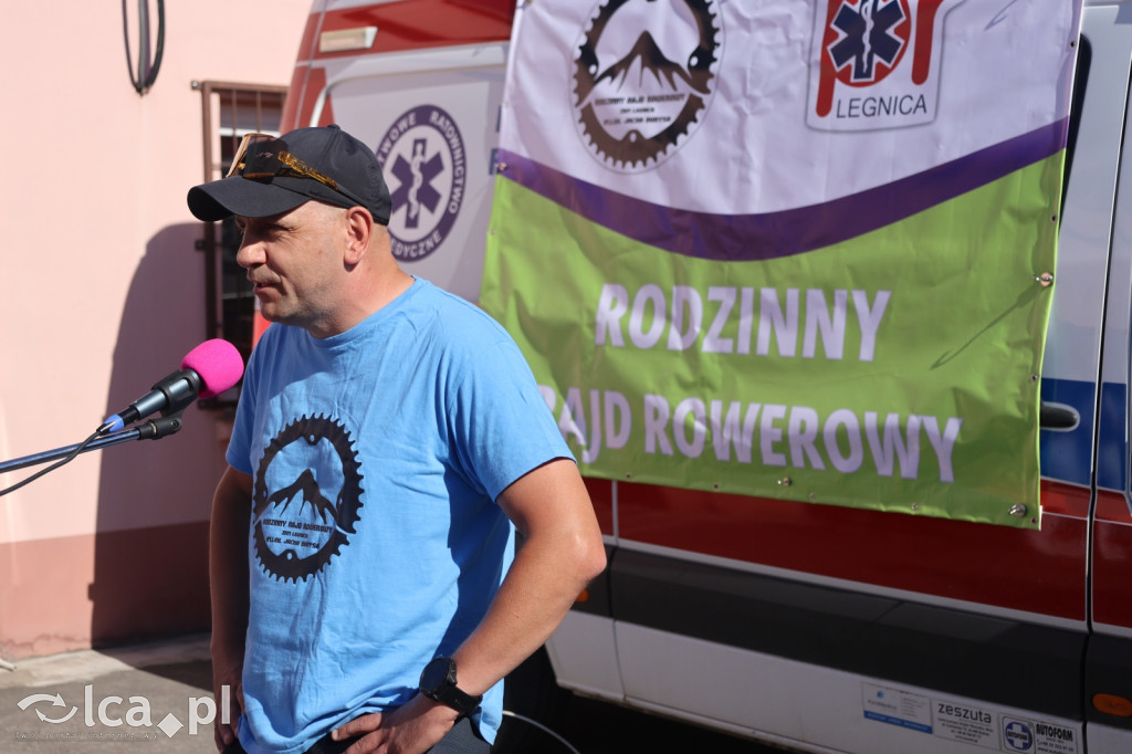 Wielki rajd rowerowy wyruszył z Legnicy