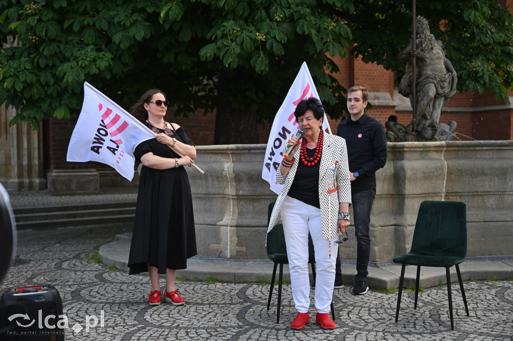 Mocne słowa Senyszyn w Legnicy