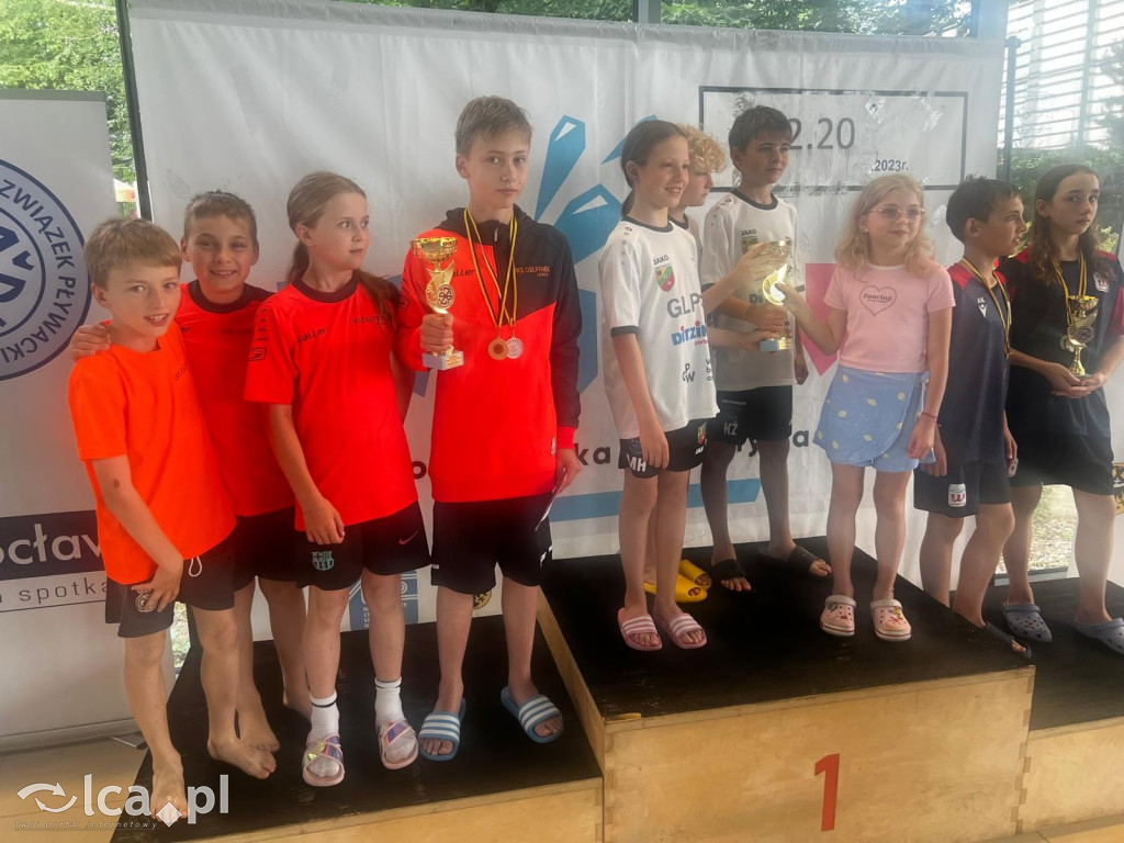 Delfinek Legnica z medalami na mistrzostwach