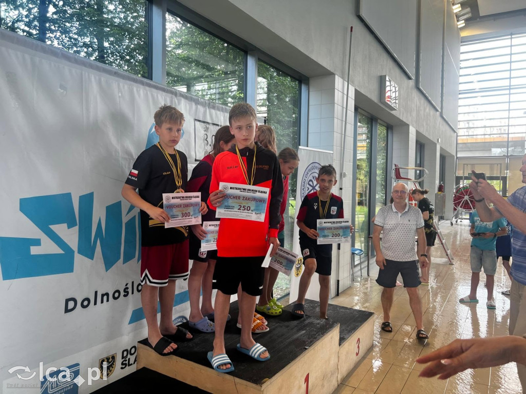 Delfinek Legnica z medalami na mistrzostwach