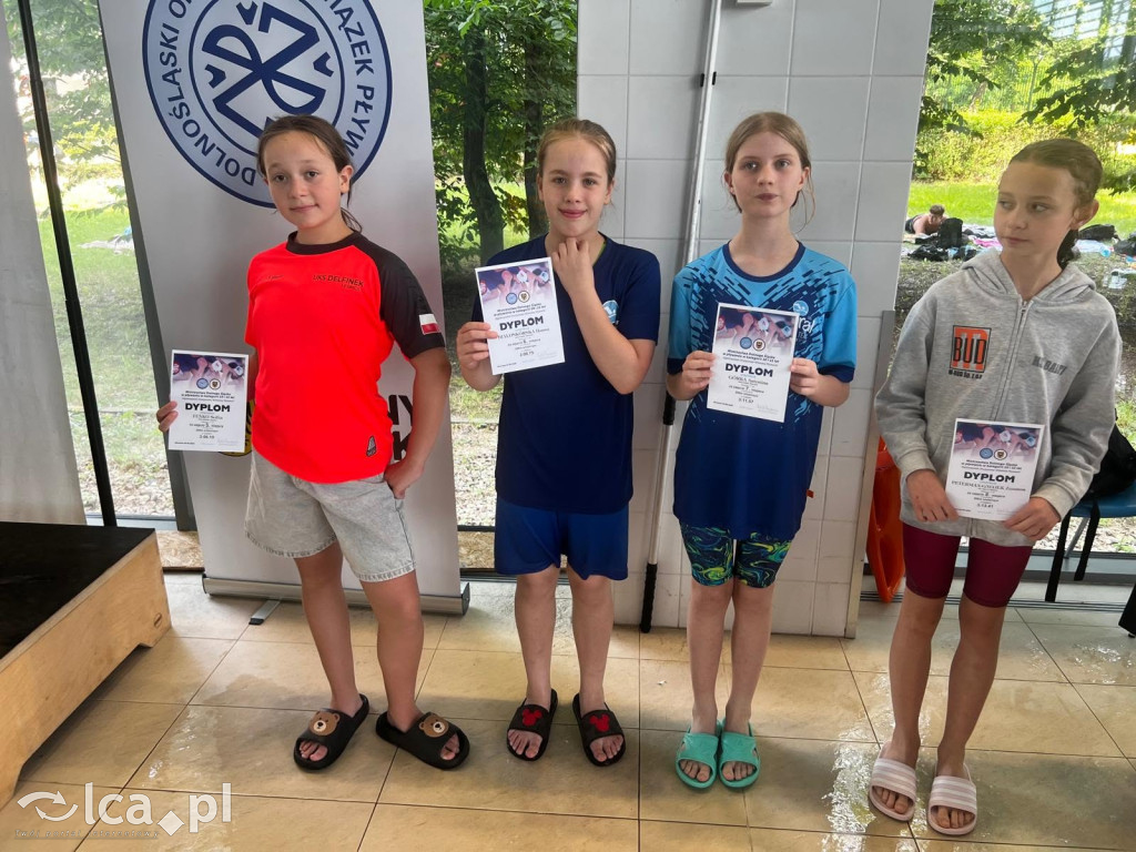 Delfinek Legnica z medalami na mistrzostwach