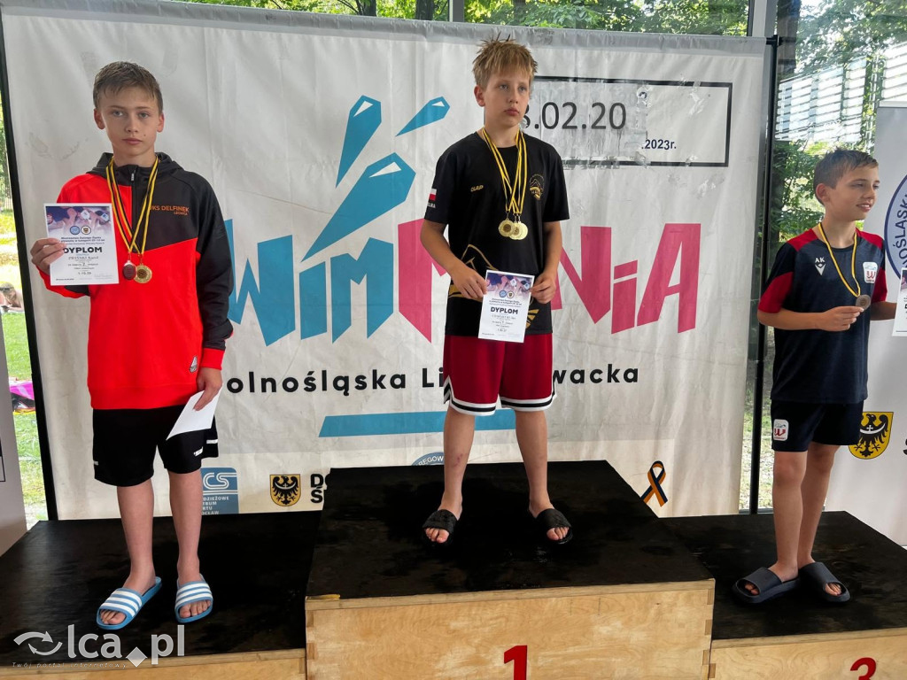 Delfinek Legnica z medalami na mistrzostwach