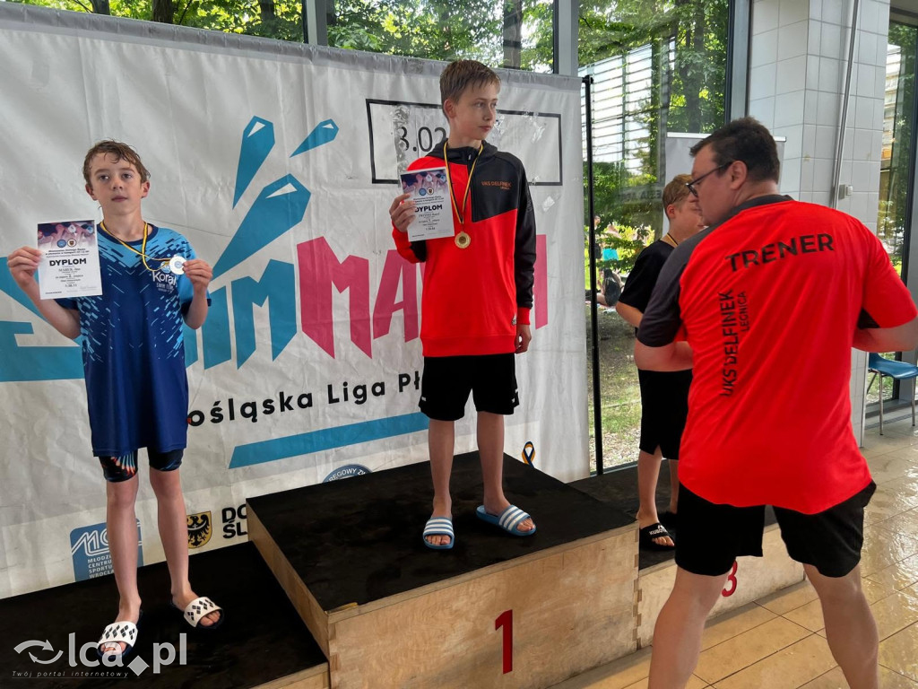 Delfinek Legnica z medalami na mistrzostwach
