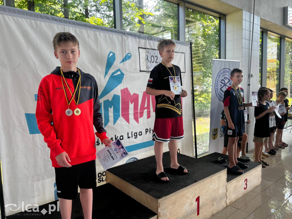 Delfinek Legnica z medalami na mistrzostwach