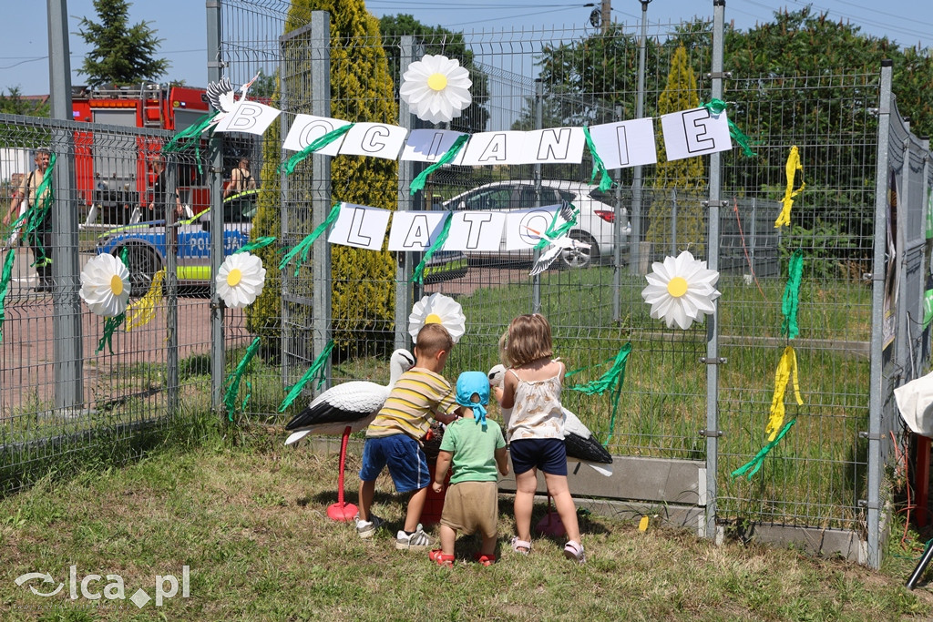 Upalne Święto Bociana w Bieniowicach