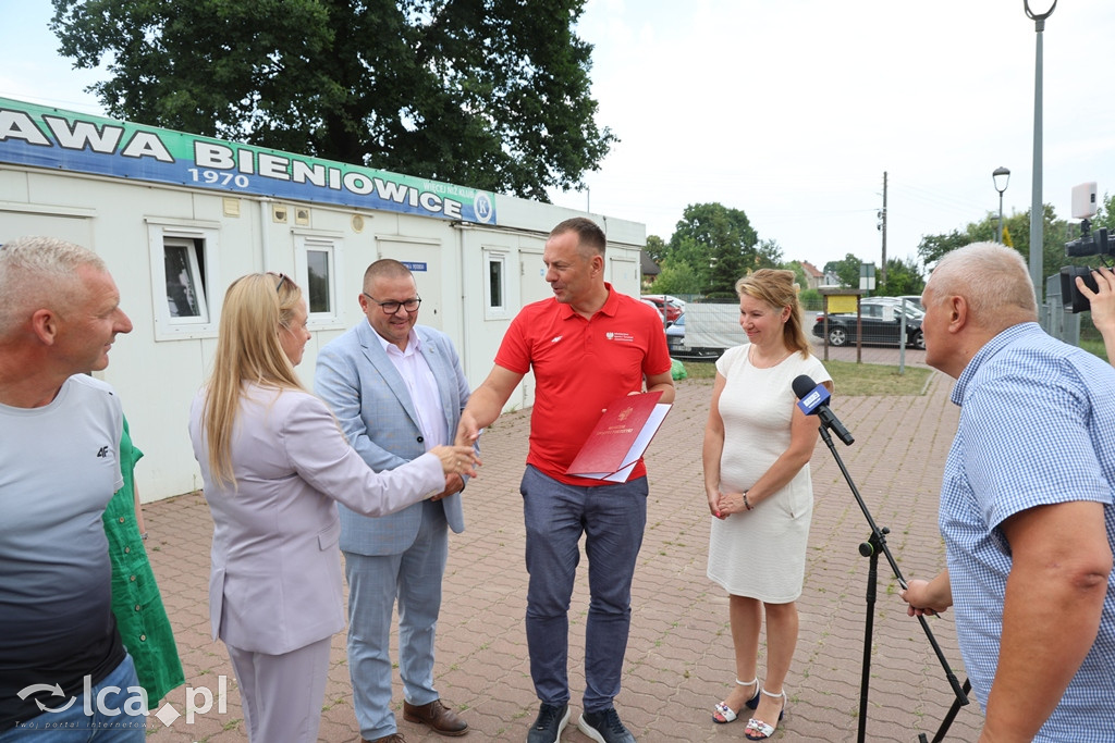 Piłkarze z Bieniowic długo czekali na takie wieści