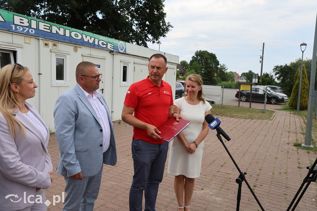 Piłkarze z Bieniowic długo czekali na takie wieści