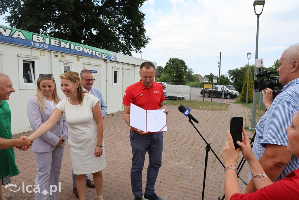 Piłkarze z Bieniowic długo czekali na takie wieści