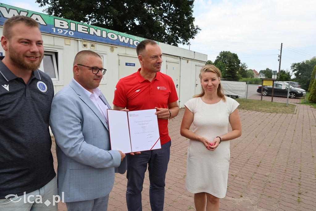 Piłkarze z Bieniowic długo czekali na takie wieści
