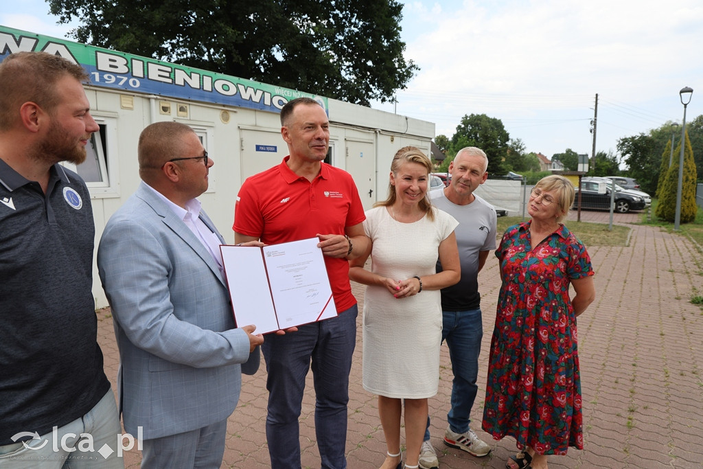 Piłkarze z Bieniowic długo czekali na takie wieści