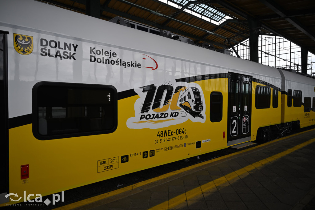 Elf z PESY stanął na legnickim dworcu