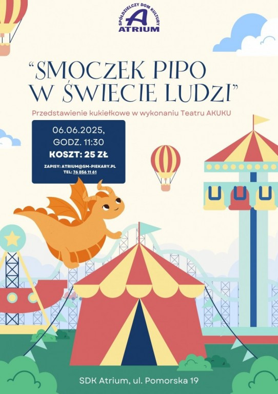 „Smoczek Pipo w świecie ludzi” (mat. prasowe)
