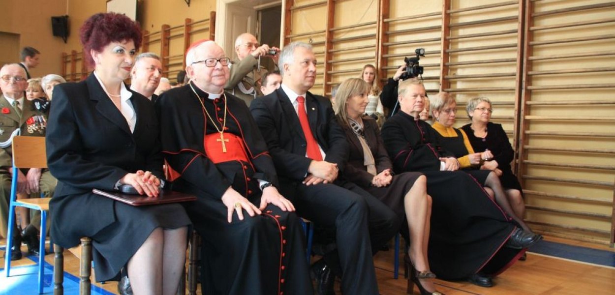 Kardynał Gulbinowicz w Energetyku