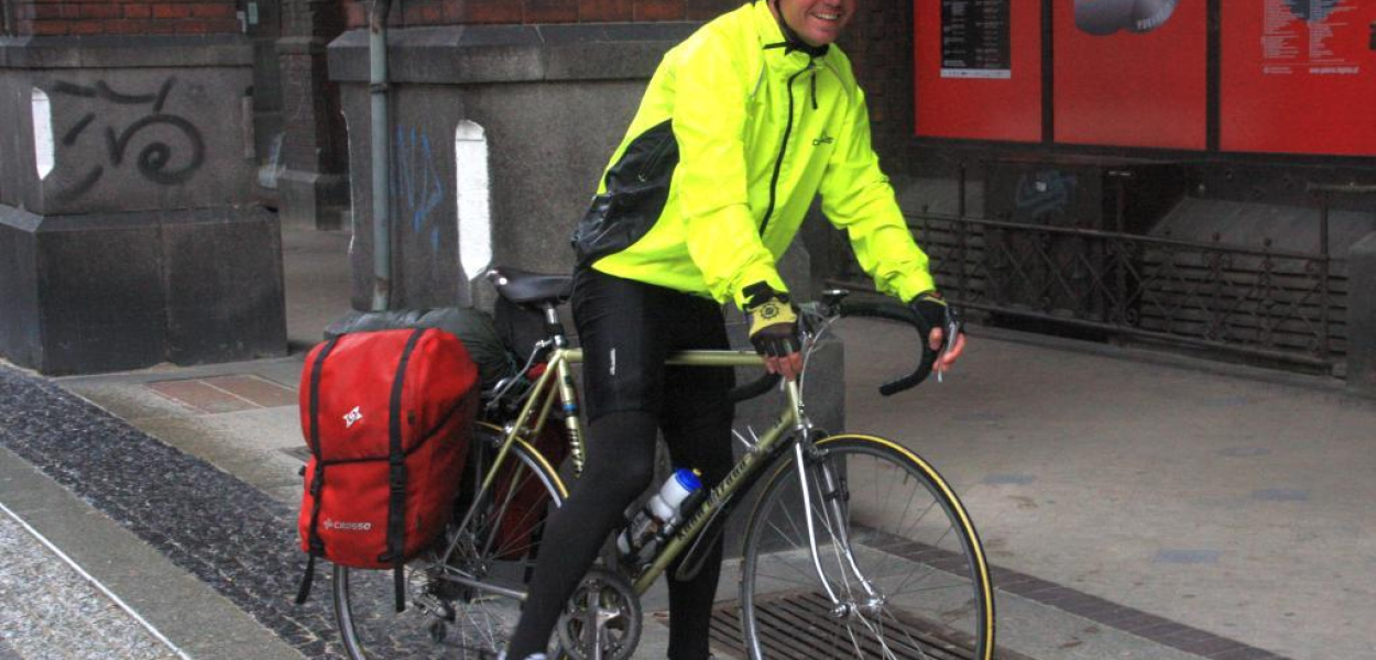 Objechał Polskę na rowerze