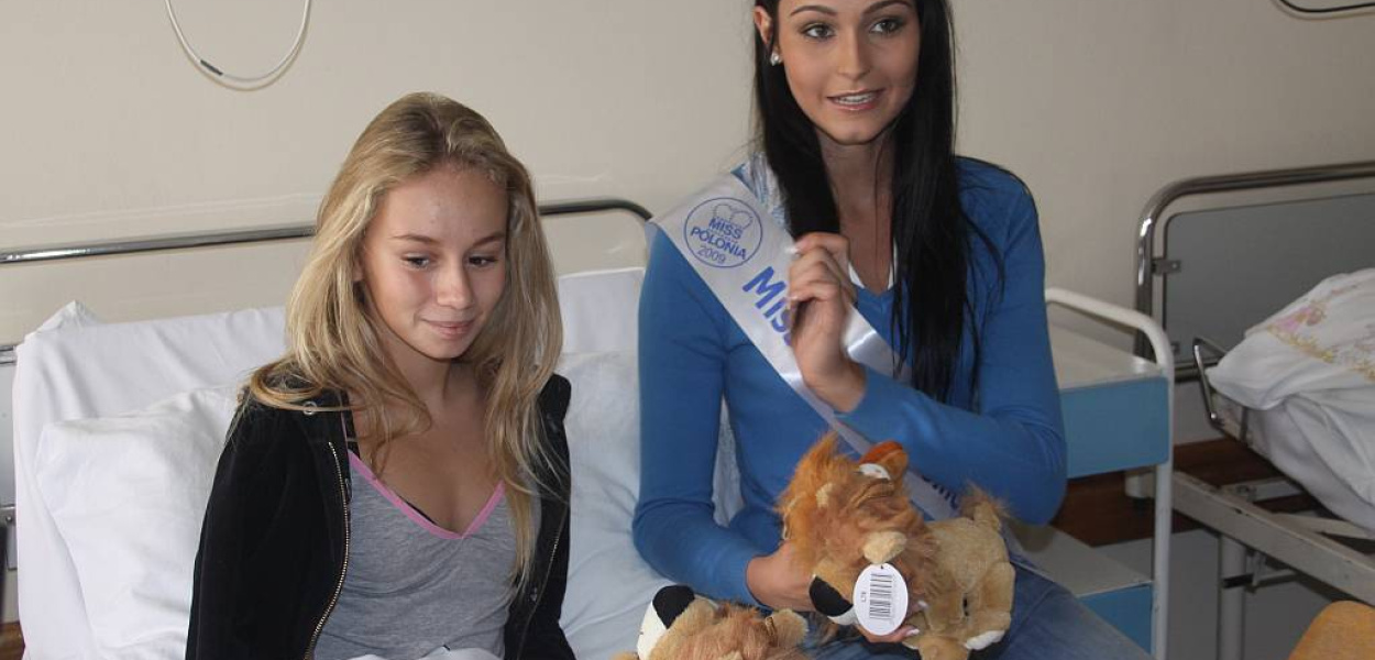 Nasza Miss w legnickim szpitalu