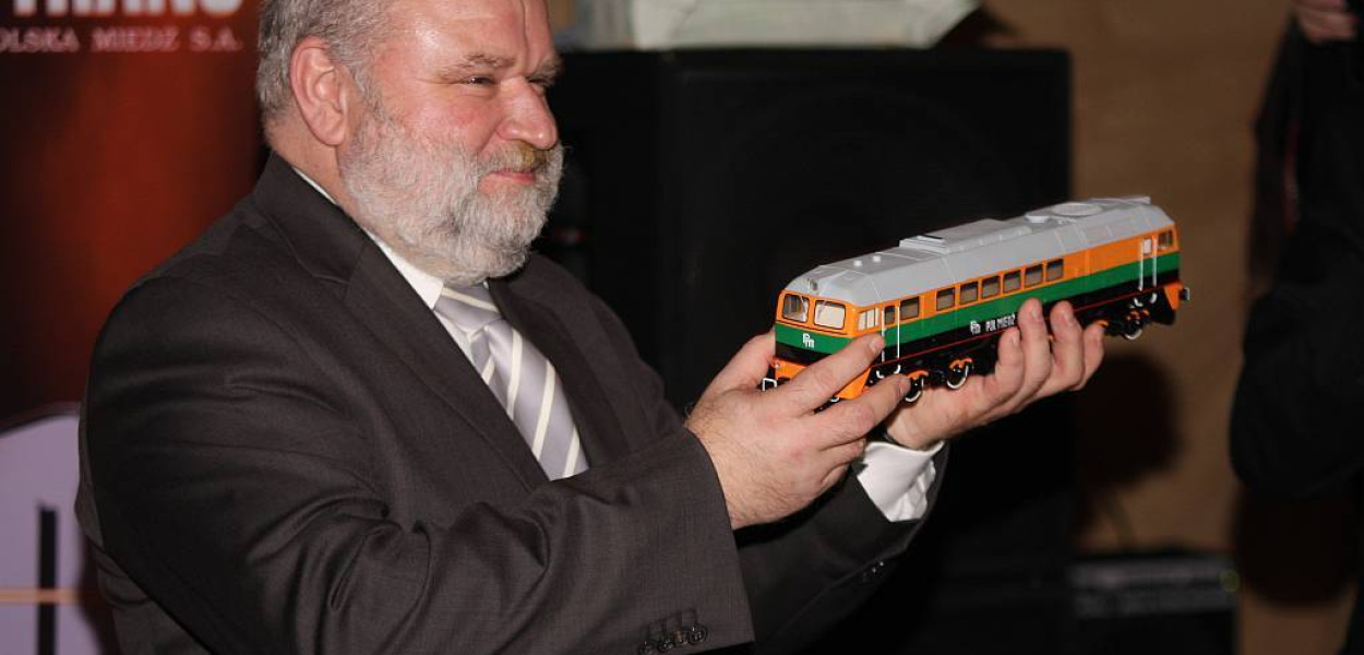 Świętował miedziowy przewoźnik