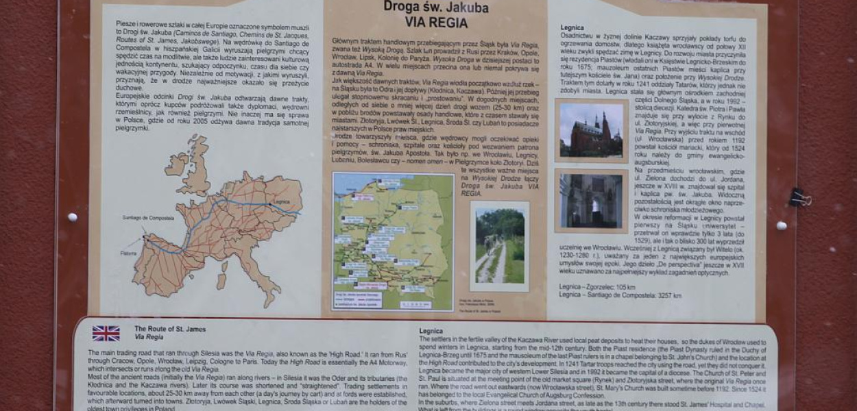 Legnica na szlaku Św. Jakuba