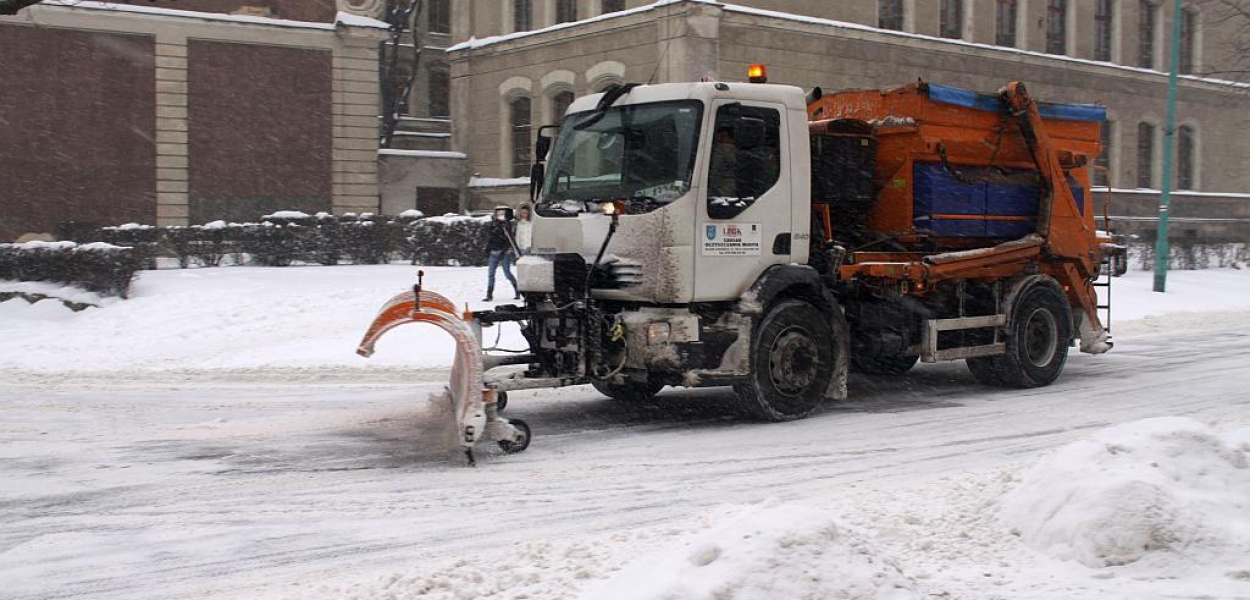 Legnica zasypana śniegiem