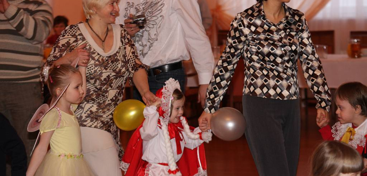 Wielki bal dzieci z Zespołem Downa