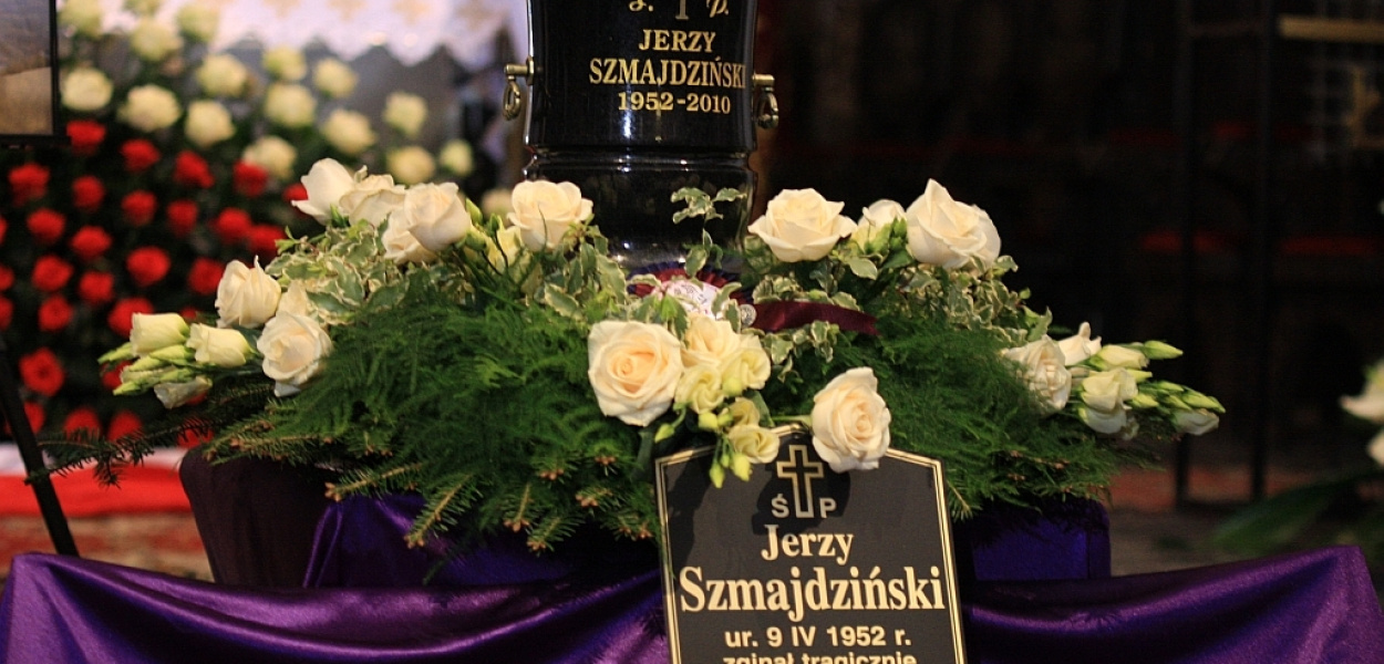 Tłumy żegnają Jerzego Szmajdzińskiego