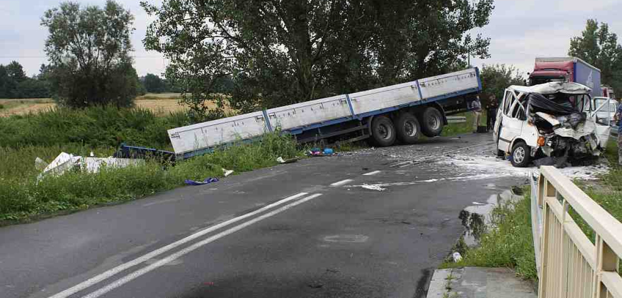Śmiertelny wypadek na ulicy Pątnowskiej