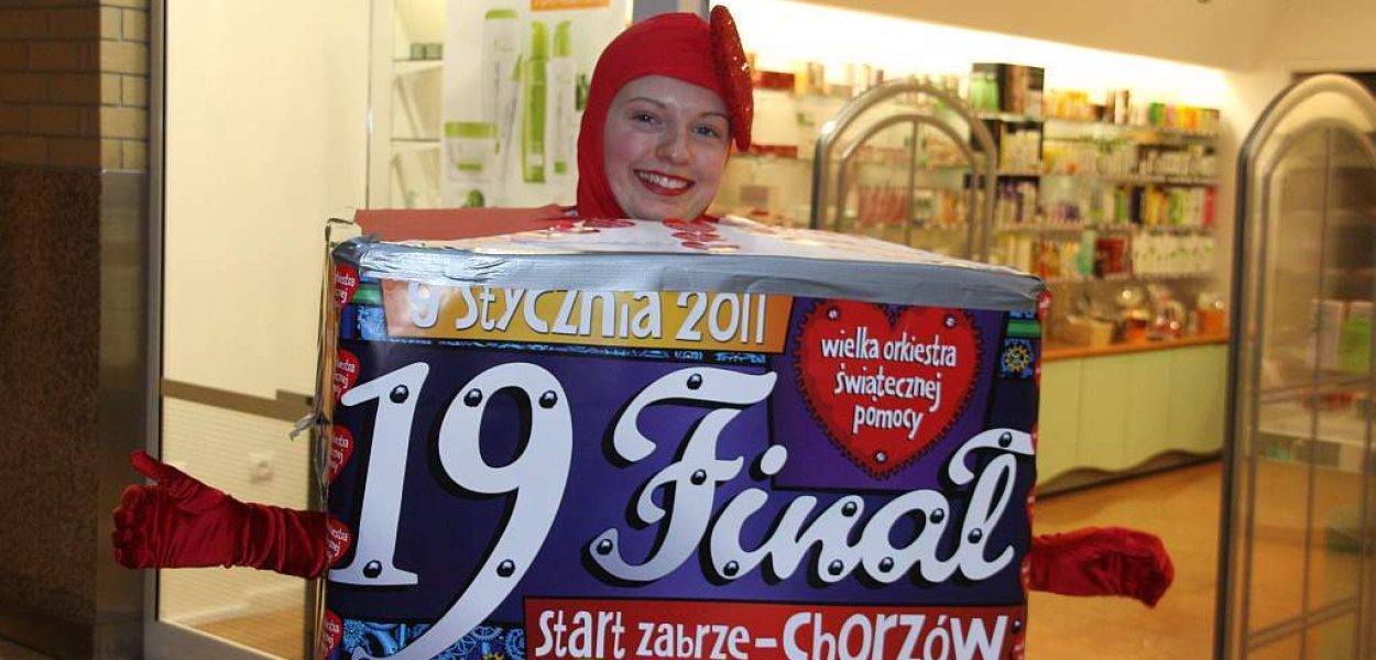 WOŚP zagrała w Galerii Piastów