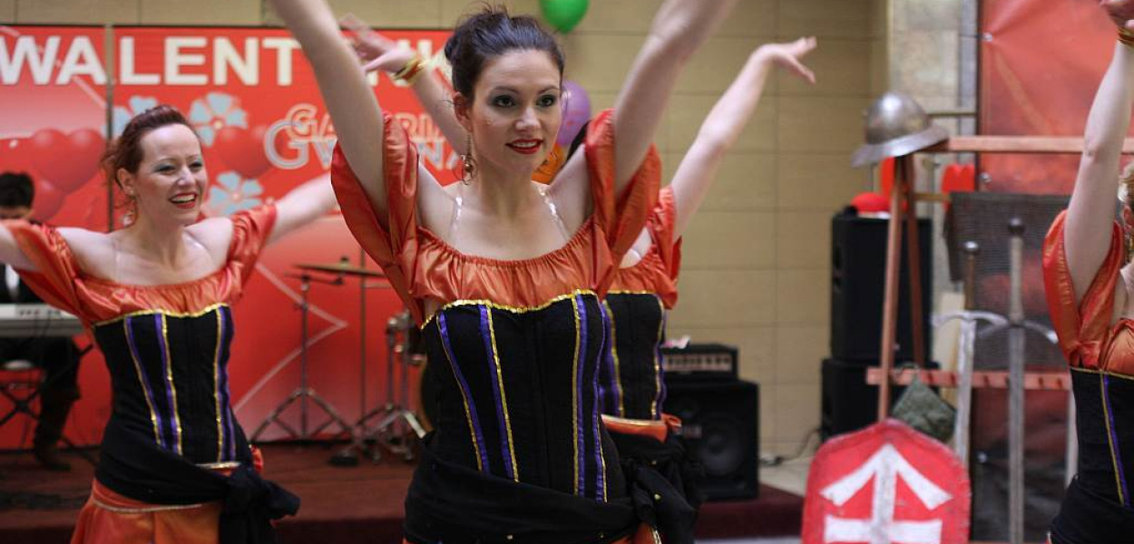 Walentynkowy karnawał w Galerii Gwarnej