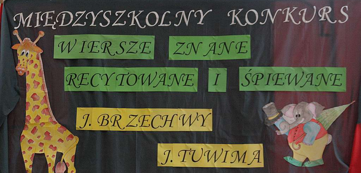 Recytowali Brzechwę i Tuwima