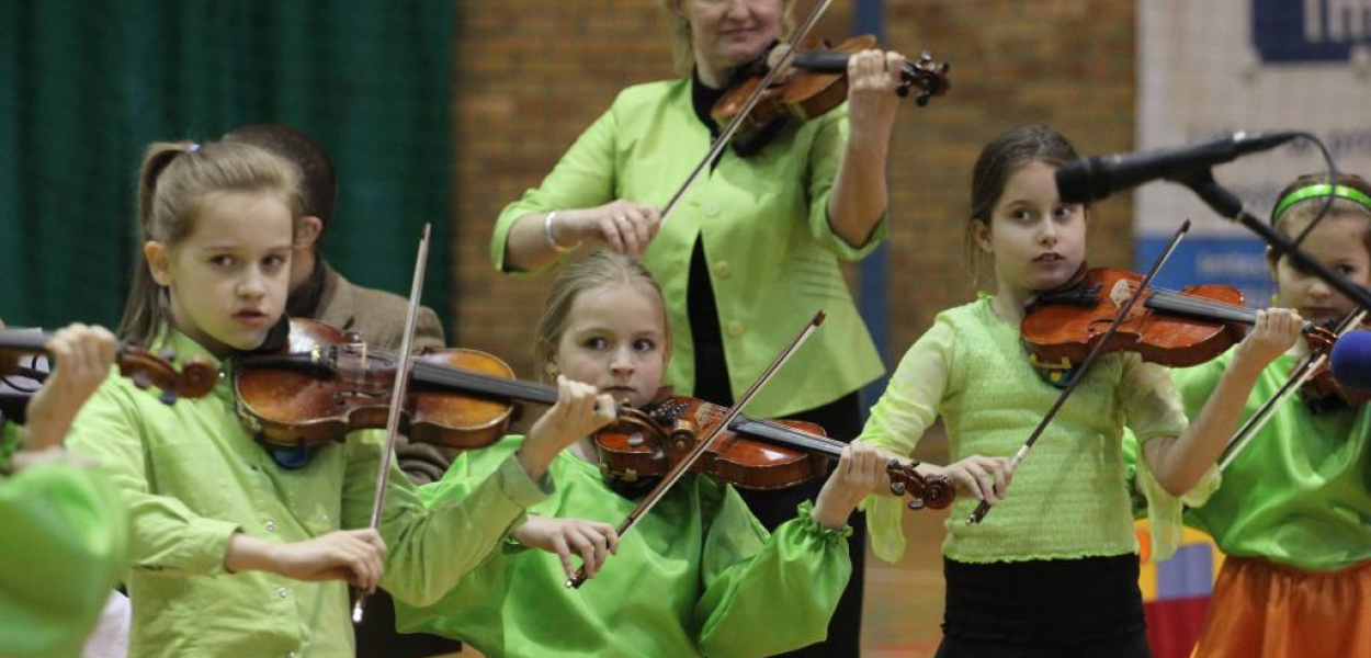 Najmłodsi artyści pokazali swój kunszt