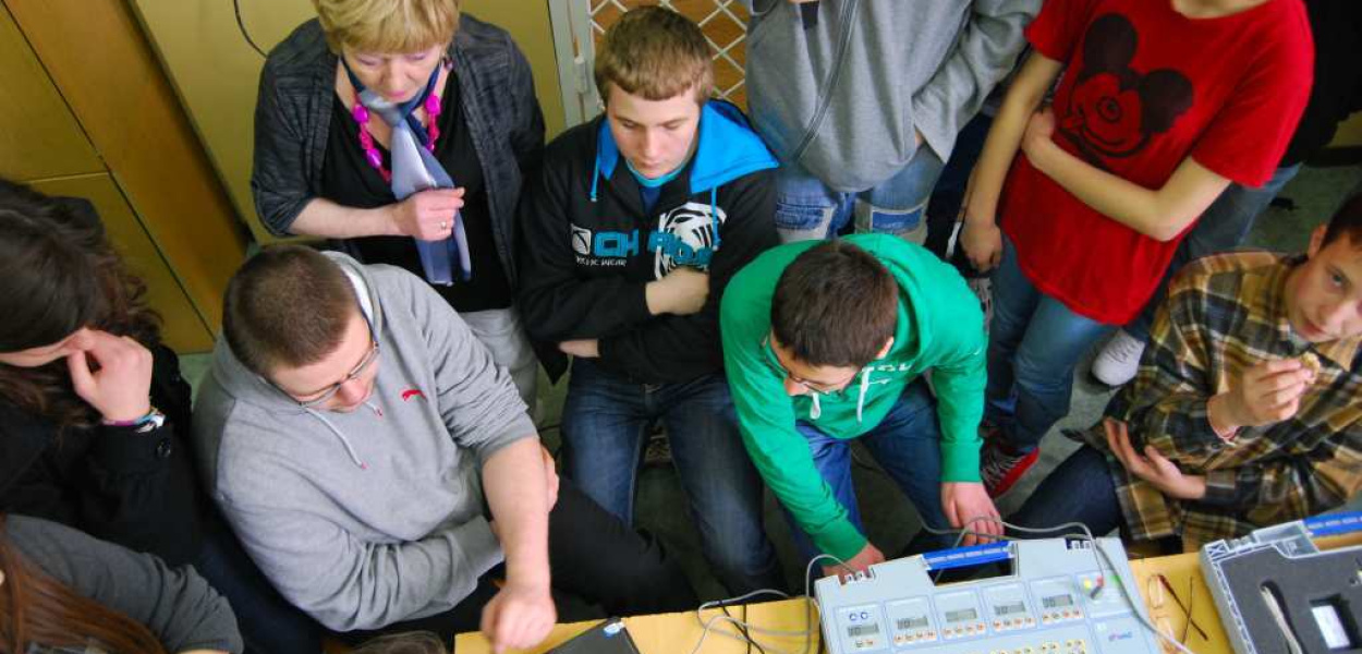 Ukraińska szkoła gościła gimnazjalistów