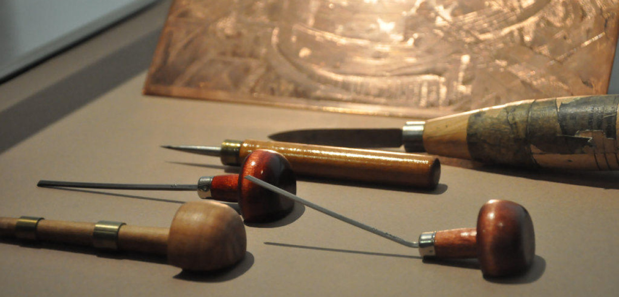 Miedzioryty Skórczewskiego w Muzeum Miedzi 