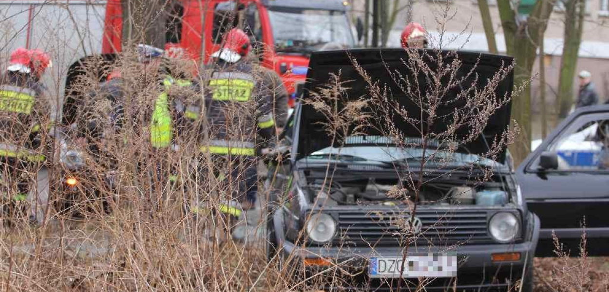 Zderzenie dwóch volkswagenów