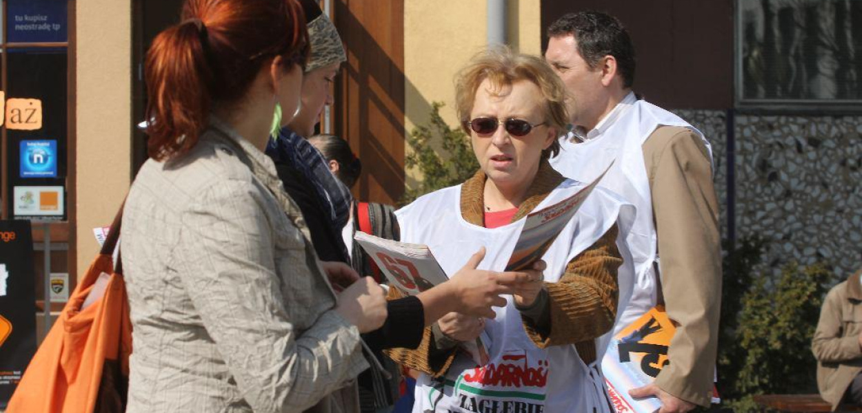 Solidarność zasypie ulotkami skrzynki pocztowe
